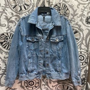 H&M Button down denim jacket